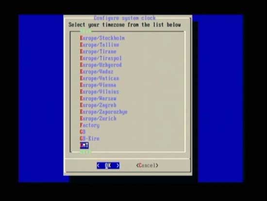Options Screen